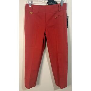 Zac & Rachel The Ultimate Fit Rust Pull On Dress Pants Petite Size 10 NWT